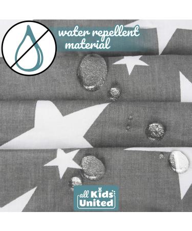 Breathable Washable Baby Diaper Wrap Pad - Zigzag Blue 50x70 cm | Reusable Infant & Toddler Ceiling Pad - Buy Online on GoSupps.com