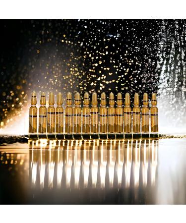 Pack of 15 ampoules of caviar extract for radiant skin of 2 ml of anti-aging regeneration for d collet neck and face - Buy Online on GoSupps.com