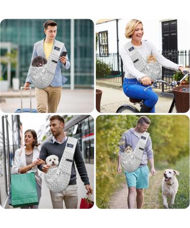 Buy Cuby Carrier Bag for Dogs & Cats - Hands-Free Soft & Turnable - Perfect for Puppies & Small Pets - Outdoor Travel - Gray Small - Buy Online on GoSupps.com