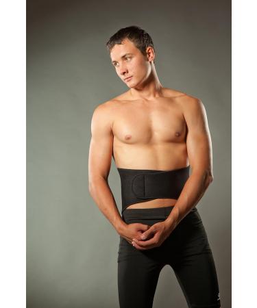 LOREY High-Quality Neoprene Back Bandage | XXL Black Back Support for Superior Comfort & Pain Relief - International Shipping Available - Buy Online on GoSupps.com