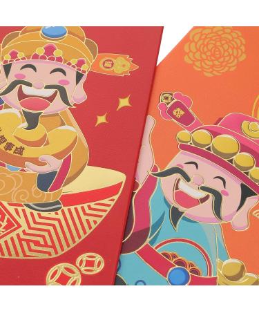 ABOOFAN 24pcs God of Wealth Red Envelope Bag Rabbit Year Envelope Chinese New Year Red Envelope Lucky Money Envelopes Bunny Red Envelopes See Spring Bao Paper Zodiac Bag Chinese Style - Buy Online on GoSupps.com