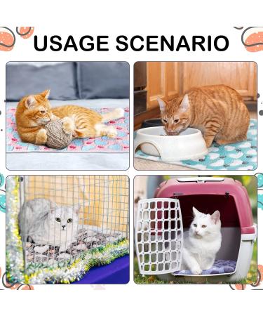 Shop NAMALU 4 Waterproof Guinea Pig Fleeced Ceiling & Small Dog Blanket - Absorbent Cage Inserts & Reusable Pipi Pads (Heart Design 30x30 cm) - Buy Online on GoSupps.com