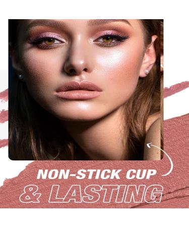  Mimoqk Matte lipstick with lip liner lipstick and pencil 2 in 1 non-stick cup with high pigmentation 3 long lasting lip pencils and lipstick set velvet lip liner - Buy Online on GoSupps.com