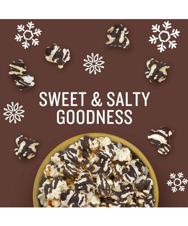 Angie's BOOMCHICKAPOP Dark Chocolaty Drizzled Sea Salt Kettle Corn - 12 Pack (5.5 oz Bags) - Buy Online on GoSupps.com