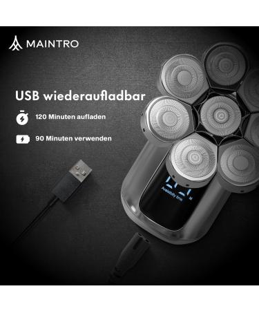 Maintro Skull shaver Black - Buy Online on GoSupps.com