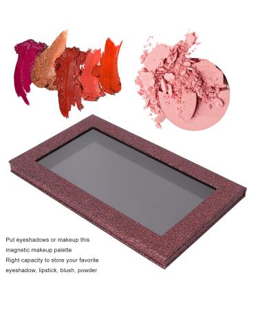 Magnetic Empty Makeup Blush Eyeshadow Palette with Transparent Lid & Mirror - Versatile Refillable Magnetic Makeup Organizer - Buy Online on GoSupps.com