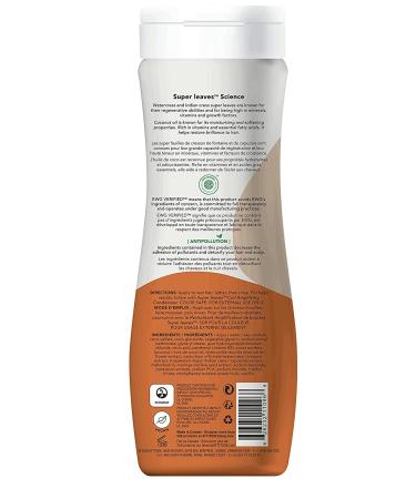 ATTITUDE Wavy & Curly Hair Shampoo - Vegan & Cruelty-Free - Peach & Vanilla - 16 Fl Oz - Buy Online on GoSupps.com