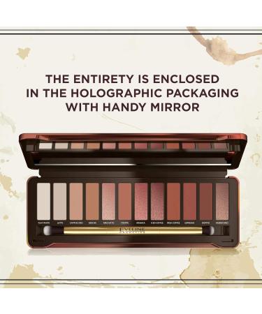 Eveline Cosmetics Charming Mocha Eyeshadow Palette - 12 Highly Pigmented Multicolor Shades (10g) for Stunning Looks - Buy Online on GoSupps.com