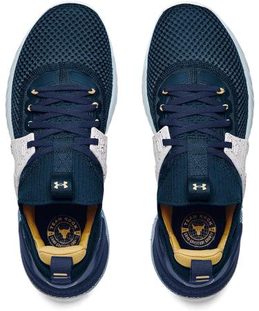Under Armour Project Rock 4 Training Shoe 10.5 Deep Sea/Breaker Blue - 401 - Buy Online on GoSupps.com