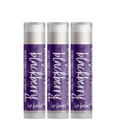 Blackberry Lip Balm - Set of Three