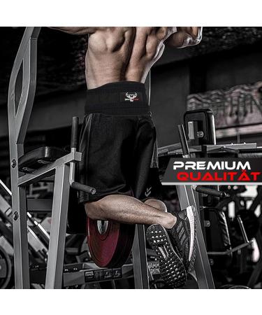 Durable Leather Weight Lifting Belt - Adjustable 10 Holes Padded Lumbar Support for Bodybuilding & Power Lifting - International Shipping Available - Buy Online on GoSupps.com