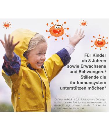 Kinderimmun Dr. Wolz - Vitamin-Rich Immune Support Powder for Kids (65g) - Best for Ages 2+ - Shop Internationally - Buy Online on GoSupps.com