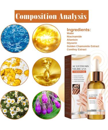 Black Spine Skin Repair Oil Moisturizes and Repairs Axillary Joints Arms Black Radiance Whitening Moisturizing and Beautifying Essential Oil (1 piece) - Buy Online on GoSupps.com