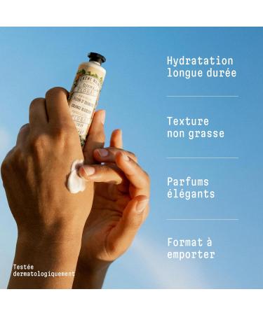 Panier des Sens - Coffret Cadeau Femme -Nouveau Trio Creme Main Hydratante Miel Provence & Amande- Id e Cadeau Femme Made in France - Coffret - 97% d'Ingr dients Naturels - 3x30ml Amande Provence & Miel - Buy Online on GoSupps.com