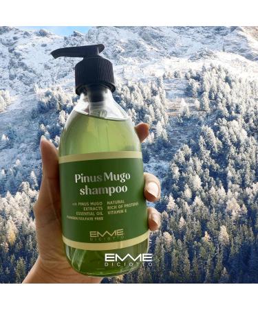 EMME DICIOTTO Pinus Mugo Shampoo 250 ml paraben sulFate antimicrobial antiinflammatory natural rich in proteins vitamins and - Buy Online on GoSupps.com