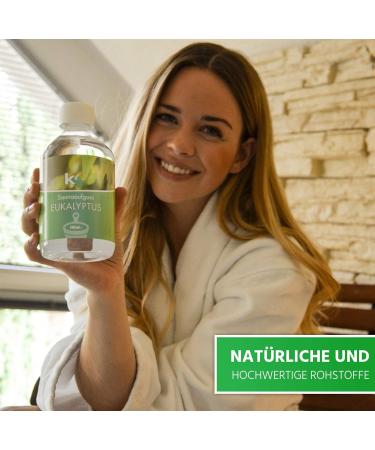 KK Sauna Infusion Concentrates - PREMIUM Eucalyptus - Made in Germany | International Shipping Available - Buy Online on GoSupps.com
