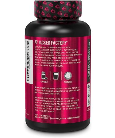 CUT-XT Appetite Suppressant for Weight Loss - Stimulant-Free Hunger Control Diet Pills with Saffron Extract & 5-HTP - 30 Veggie Pills - Buy Online on GoSupps.com