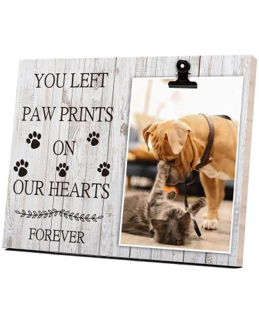 Pet Picture Frame Cat or Dog Frame 4x6 Memorial Pet Loss Picture Frame 3