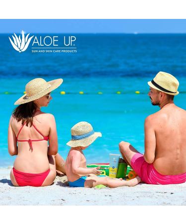 Aloe Up Kids SPF 50 Sunscreen - Gentle & Quick-Drying UV Protection with Aloe - Safe for Face, Body & Toddlers - Reef Safe - 6oz - Buy Online on GoSupps.com