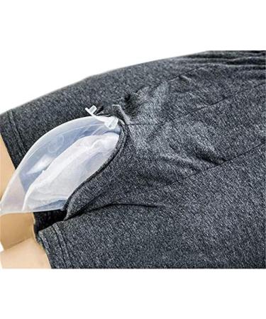 Wearable Urine Bag Incontinence Pants for Men Urinary Leak Proof Leg Silica Gel Urinal Catheter Urine Bag Holder Collection Bag Grey M Hilarious123 Grey M - Buy Online on GoSupps.com