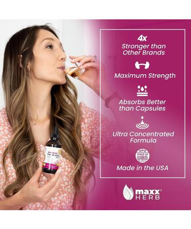 Maxx Herb Pau D'Arco Extract with Dandelion Root & Red Clover - Immune Support Tincture 4 Oz Bottle - Buy Online on GoSupps.com