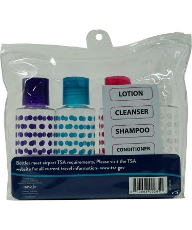 Good To Go 5-Piece Multicolor Bottle Kit 3 Ounce | International Shipping Available - Buy Online on GoSupps.com