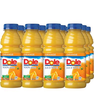 Dole 100% Orange Juice from Concentrate 450 ml Bottles 12 Pack - Buy Online on GoSupps.com