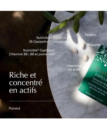 POM OL Food Supplement for Hair and Nails Keratin Rocket Blueberry Vitamins Growth Effect Growth Volume Color Anti-hair loss Anti-breakage Extra Strong Hair 90 days - Buy Online on GoSupps.com