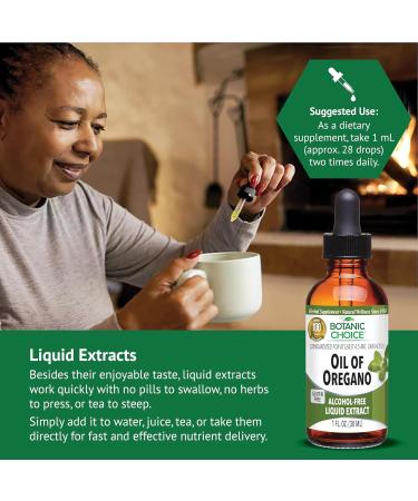 Botanic Choice Oil of Oregano Liquid Extract - Alcohol Free Herbal Supplement, Traditional Support for Immune and More - 1 Fl. Oz. - Buy Online on GoSupps.com