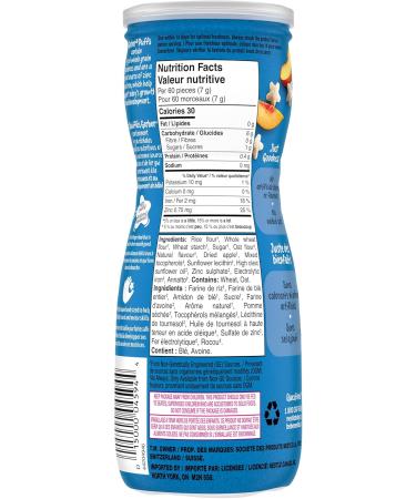 GERBER Puffs Peach Baby Snacks 42 g - Buy Online on GoSupps.com