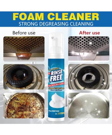 Bubble Cleaner Foam Spray Kitchen Cleaner Foaming Heavy Oil Stain Cleaner Powerful Stain Removing Foam Cleaner Grease Stain Removal All Purpose Kitchen Bubble Cleaner for Kitchen - Buy Online on GoSupps.com