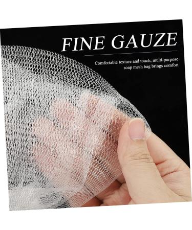 Baluue 100 Pcs Double Layer Foaming Sponge Foaming Bag Saver Bags Mesh Soap Bags Bathing Supplies or - Buy Online on GoSupps.com