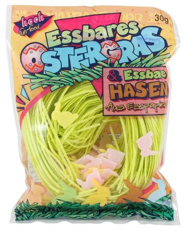 Buy High Easter Grass with Bunnies 2-Pack | Edible Green Easter Grass & Wafer Bunnies for Easter Nests - International Shipping - Buy Online on GoSupps.com
