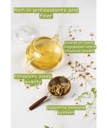 RO Foods Herbal Tea Buckwheat Blend 3 Distinct Flavors No Additives Gluten-Free Caffeine-Free 100g (Camomile) Chamomile - Buy Online on GoSupps.com