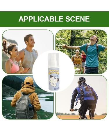 Moonyan Cool Down Spray - 80ml Instant Cooling & Nourishing Spray Lightweight Refreshing Protective Skin-Friendly Spray Instantly Reduce Temperature For Outdoor Activities blue dog - Buy Online on GoSupps.com