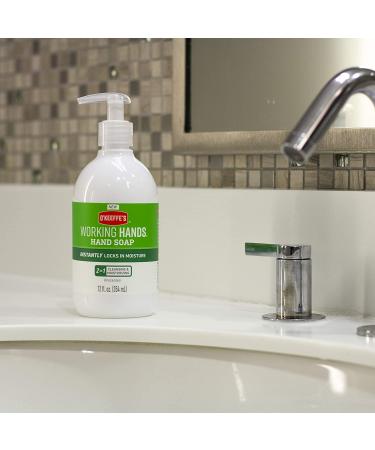 O'Keeffe's Working Hands Moisturizing Hand Soap 12 oz Pump - Unscented 2 Pack - Buy Online on GoSupps.com