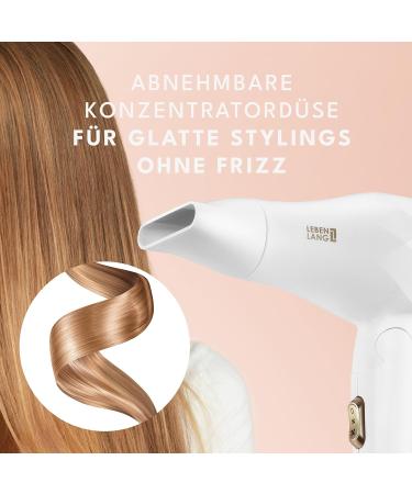 Compact Travel Hair Dryer - Quiet Dual Function with Styling Nozzle & Travel Bag | Perfect for International Journeys - Buy Online on GoSupps.com