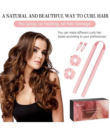 HRYYDS Heatless Hair Curler Headband â€“ Upgraded Velvet Curls for Long & Medium Hair â€“ Gift Box Included - Buy Online on GoSupps.com