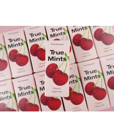 True Mints 8 Set - Sugar-Free Pastilles | 2x Fresh Mint Black Johsanberry Cherry Orange | Vegan & International Shipping Available - Buy Online on GoSupps.com
