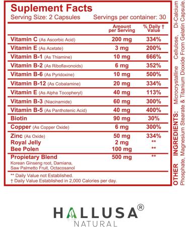 Hallprost Ultra - Prostate Health Supplement + Free Hallvigor (Korean Ginseng) | DHT Blocker Urinary Tract Bladder Support Frequent Urination | Saw Palmetto Lycopene Pygeum Pumpkin Seed | 120 ct - Buy Online on GoSupps.com