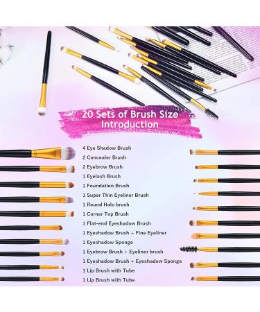 Complete 177 Color Makeup Palette + 20 Brushes Set for Women - Perfect Gift for Girls, Mother's Day - All in One Makeup Kit - Buy Online on GoSupps.com