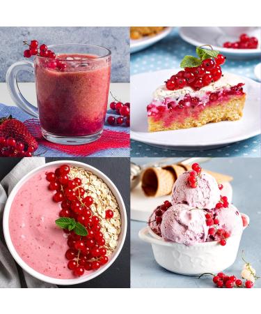 Poudre de Groseille Lyophilis e 100g Poudre de Fruit Lyophilis Groseille Rouge D shydrat e en Poudre pour P tisserie Smoothies et Yaourt Poudre de Baies Naturelle Sans Additifs - Buy Online on GoSupps.com