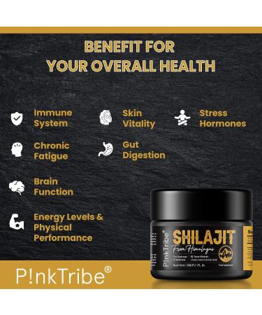 Original Himalayan Shilajit Resin 30g - Gold Grade, 100% Pure Fulvic & Humic Acid Minerals - Immune System & Vitality Booster - Vegan-Friendly - Pack of 1 - Buy Online on GoSupps.com