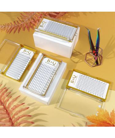 4D-0.10-C 10mm Pre Made Fan Eyelash Extensions | Long Stem Russian Volume Lashes - Buy Online on GoSupps.com