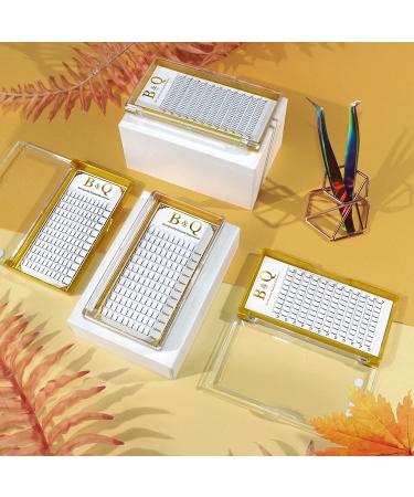 Buy B&Q Premade Fans Eyelash Extensions 3D-6D | 0.07 & 0.10 Volume Lashes C&D Curl - Buy Online on GoSupps.com