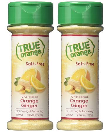 True Orange Ginger Seasoning (2 Pack) - Natural Ingredients, No Salt, No Gluten - Buy Online on GoSupps.com