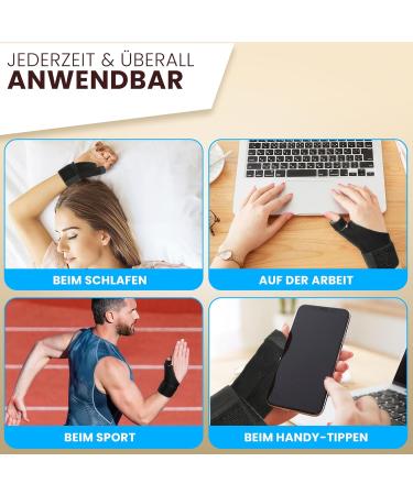 Thumb Friend Premium Thumb Bandage - Novelty 2024 | Thumb Support for Extra Stability - Orthosis for Right & Left Hand - Buy Online on GoSupps.com