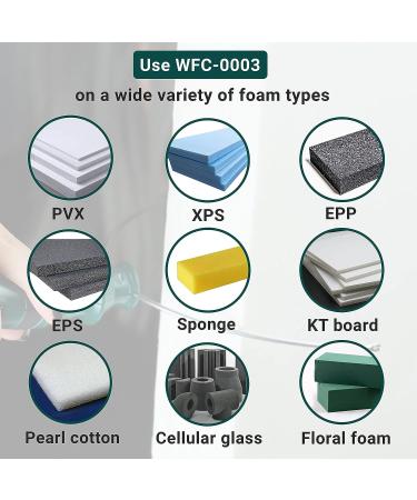 WINONS Hot Wire Foam Cutter WFC-0003 - 18W Versatile Styrofoam Cutter with Rotational Handle - Kit of 3 - Buy Online on GoSupps.com