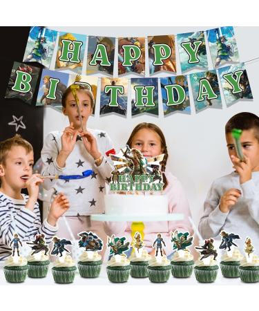 Party Supplies 25Pcs Themed Cake Cupcake Toppers Party Decorations for Kids - Buy Online on GoSupps.com