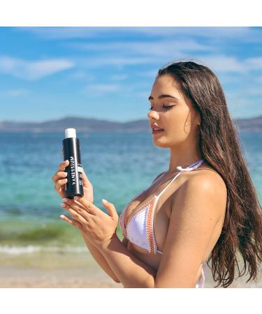 Vanessium - After Sun Shampoo | Aloe Vera and Macadamia Extracts | Free of Sulfates Parabens and Dyes | 200 ml - Buy Online on GoSupps.com